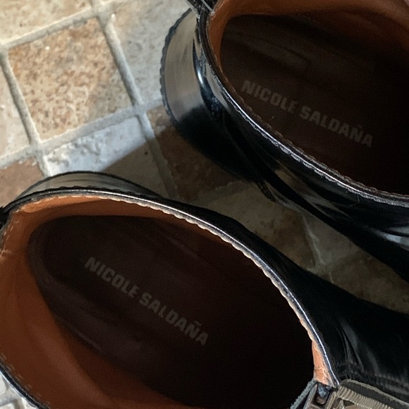 Nicole Saldaña Zip Up Black boots - Picture 5 of 5